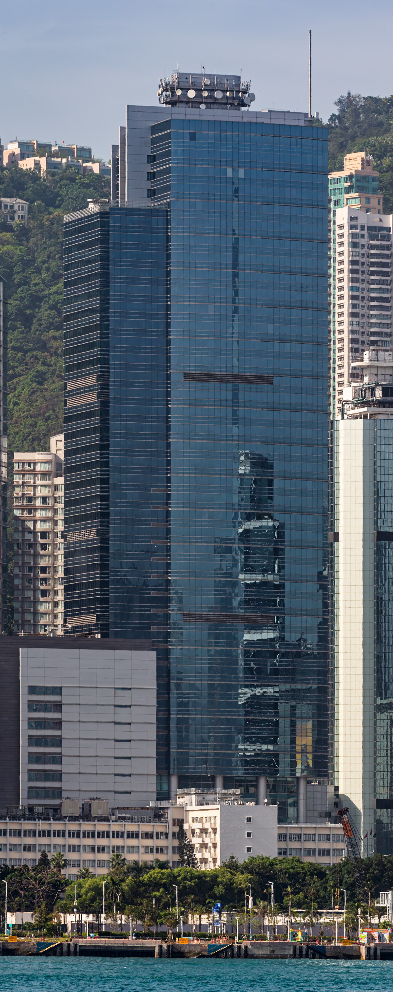 May House, Hong Kong - View across Victoria Harbour. © Mathias Beinling